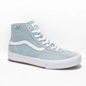 Vans Crockett High Winter Sky & White Skate Shoe
